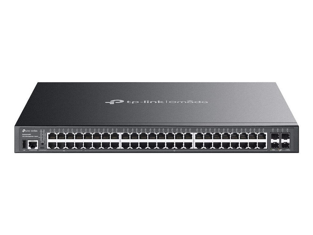 TP-Link Omada SG5452XMPP netværksswitch Administreret L3 Gigabit Ethernet (10/100/1000) Strøm over Ethernet (PoE) Sort