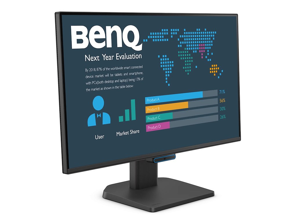 BenQ BL2490C computerskærm 60,5 cm (23.8") 1920 x 1080 pixel Fuld HD LCD Sort
