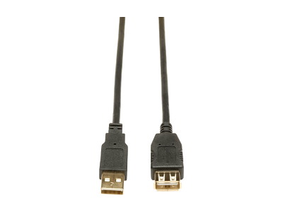 Tripp Lite U024-010 USB-kabel USB 2.0 3,05 m USB A 0,48 Gbit/sek. Sort