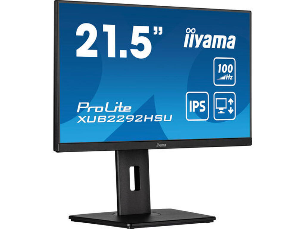 iiyama ProLite XUB2292HSU-B6 computerskærm 54,6 cm (21.5") 1920 x 1080 pixel Fuld HD LED Sort