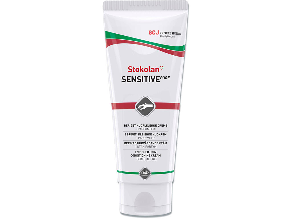 Hudcreme, Uden farve og parfume, 100 ml, SCJ Professional Stokolan Sensitive PURE