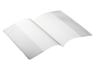 Plastomslag, Dobbelt, A5, 1 stk, Durable