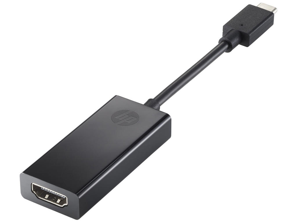 HP USB-C to HDMI Adapter USB grafisk adapter Sort