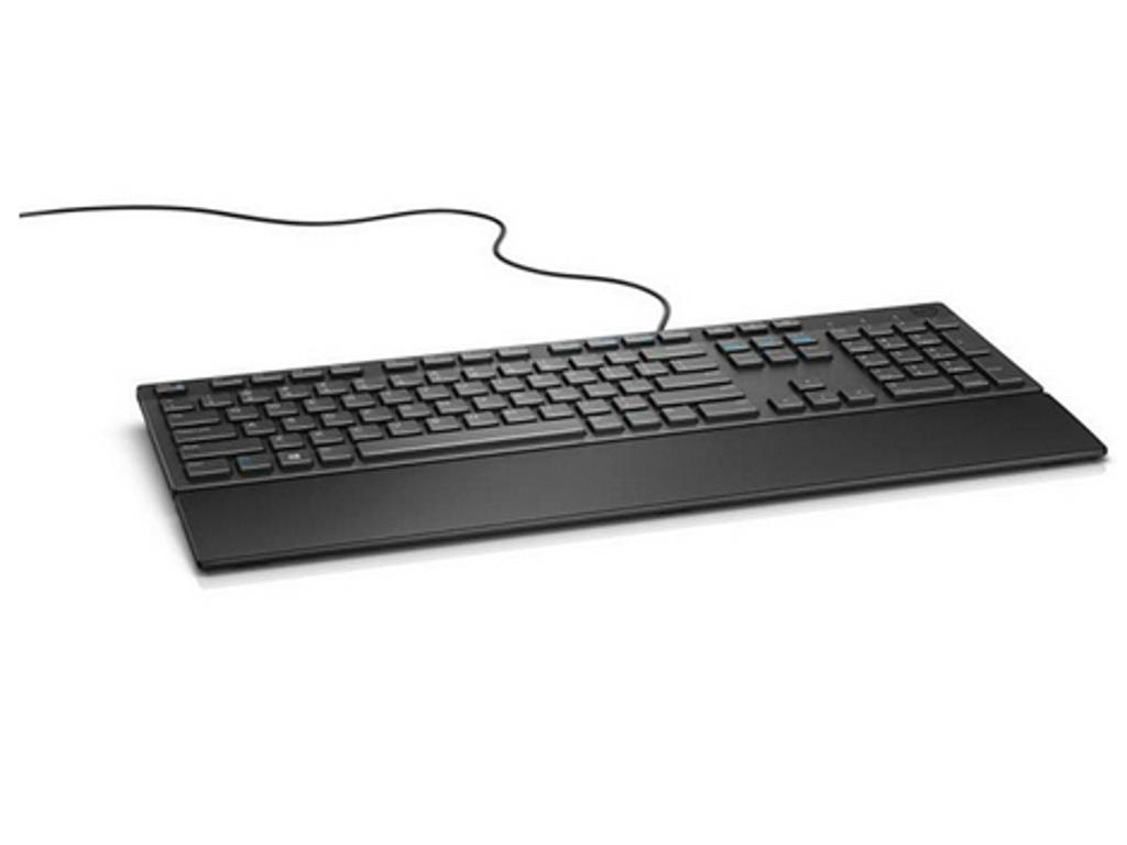 DELL KB216 tastatur Universel QWERTY Nordisk Sort