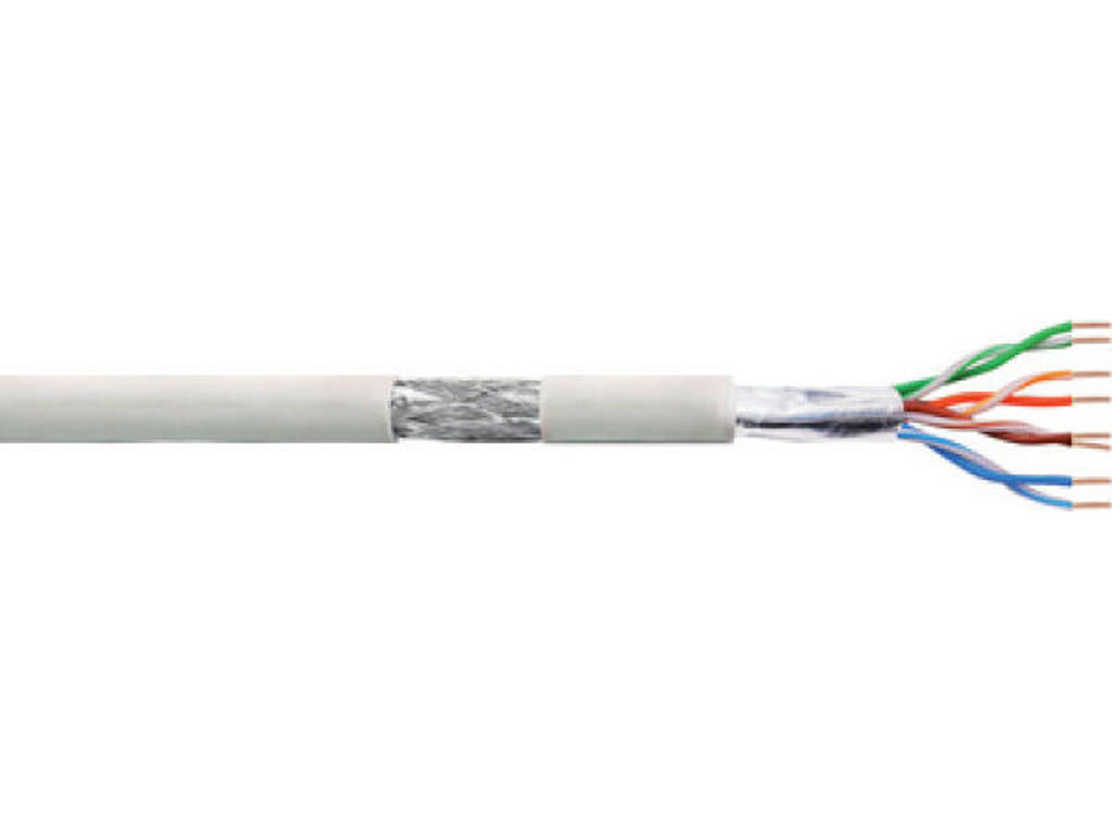 LogiLink CAT 6 SF/UTP 305m netværkskabel Hvid Cat6 SF/UTP (S-FTP)