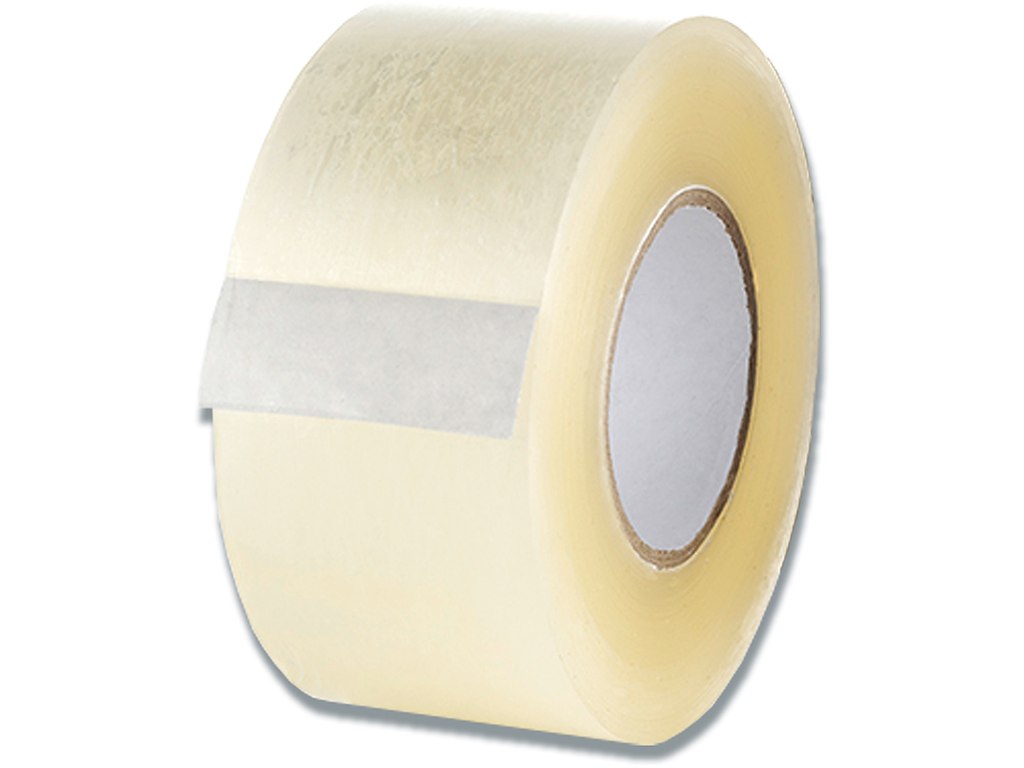 Tape - emballage, 48mm x 66m, Transparent, PP, 1 rulle