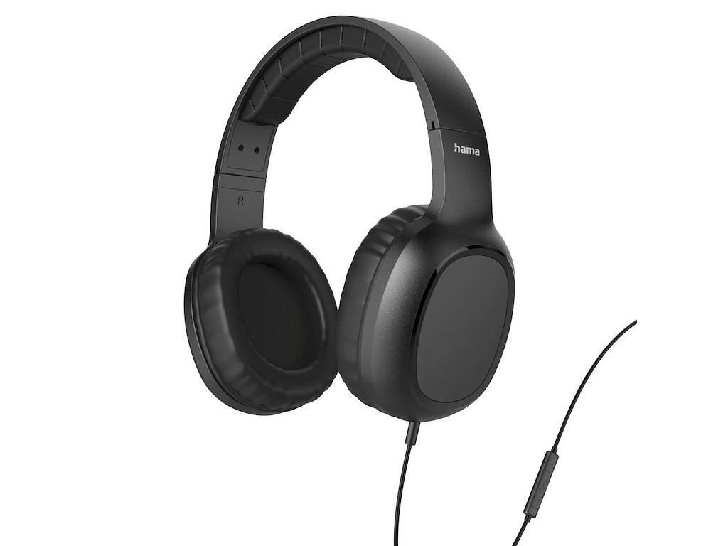 Hama 00221814 headphones/headset Wired Head-band Calls/Music USB Type-C Black