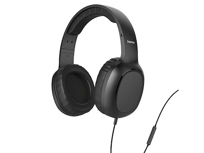 Hama 00221814 headphones/headset Wired Head-band Calls/Music USB Type-C Black