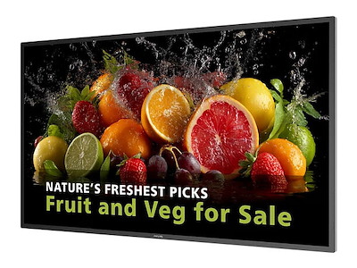 Philips 5000 series 43BDL5050D Digital fladpaneldisplay 108 cm (42.5") LCD Wi-Fi 600 cd/m² 4K Ultra HD Sort Indbygget processer Android 14 24/7