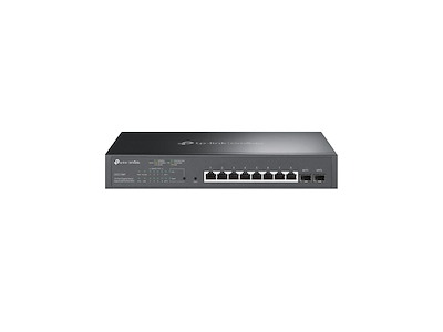 TP-Link Omada TL-SG2210MP Administreret L2/L2+ Gigabit Ethernet (10/100/1000) Strøm over Ethernet (PoE) 1U Sort