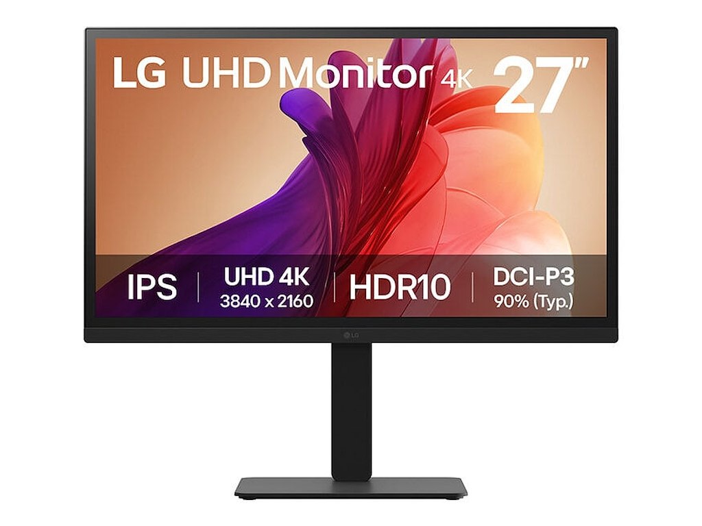 LG 27BA45U-B computerskærm 68,6 cm (27") 3840 x 2160 pixel 4K Ultra HD Sort