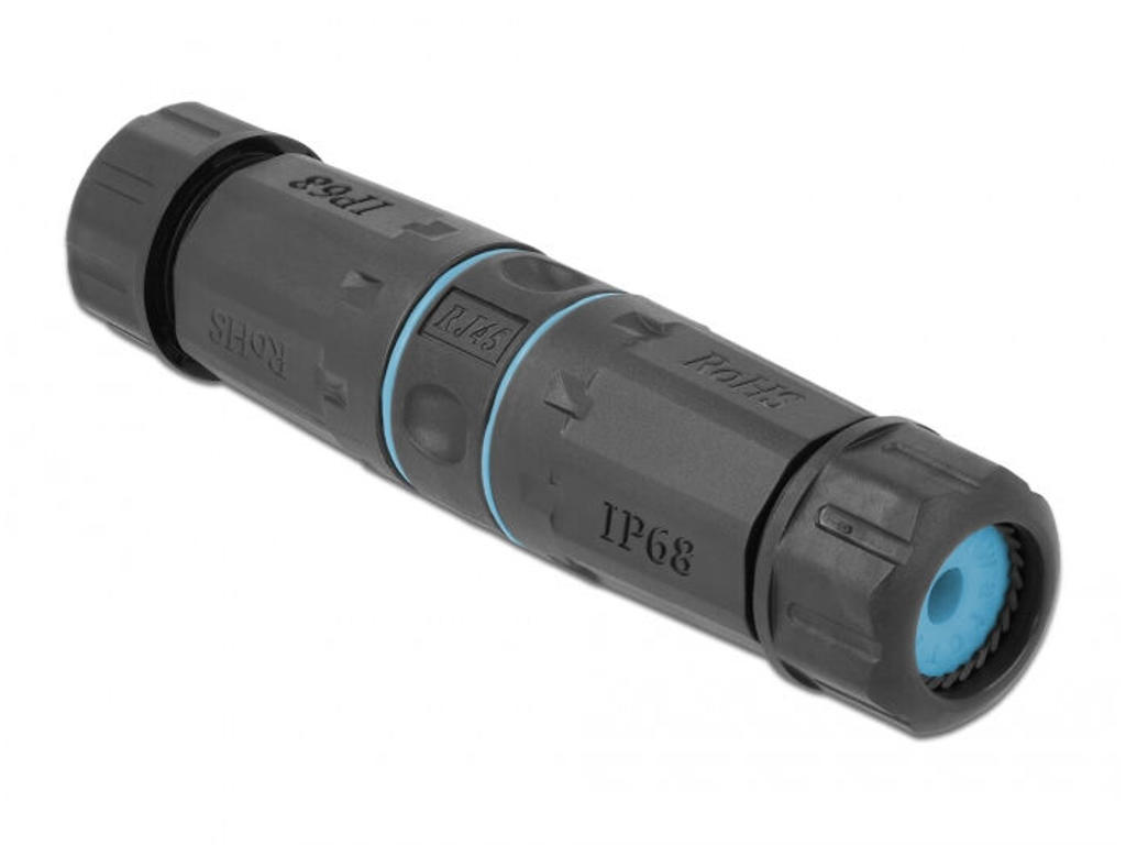 DeLOCK 86693 kabel kønsskifter RJ45 Sort