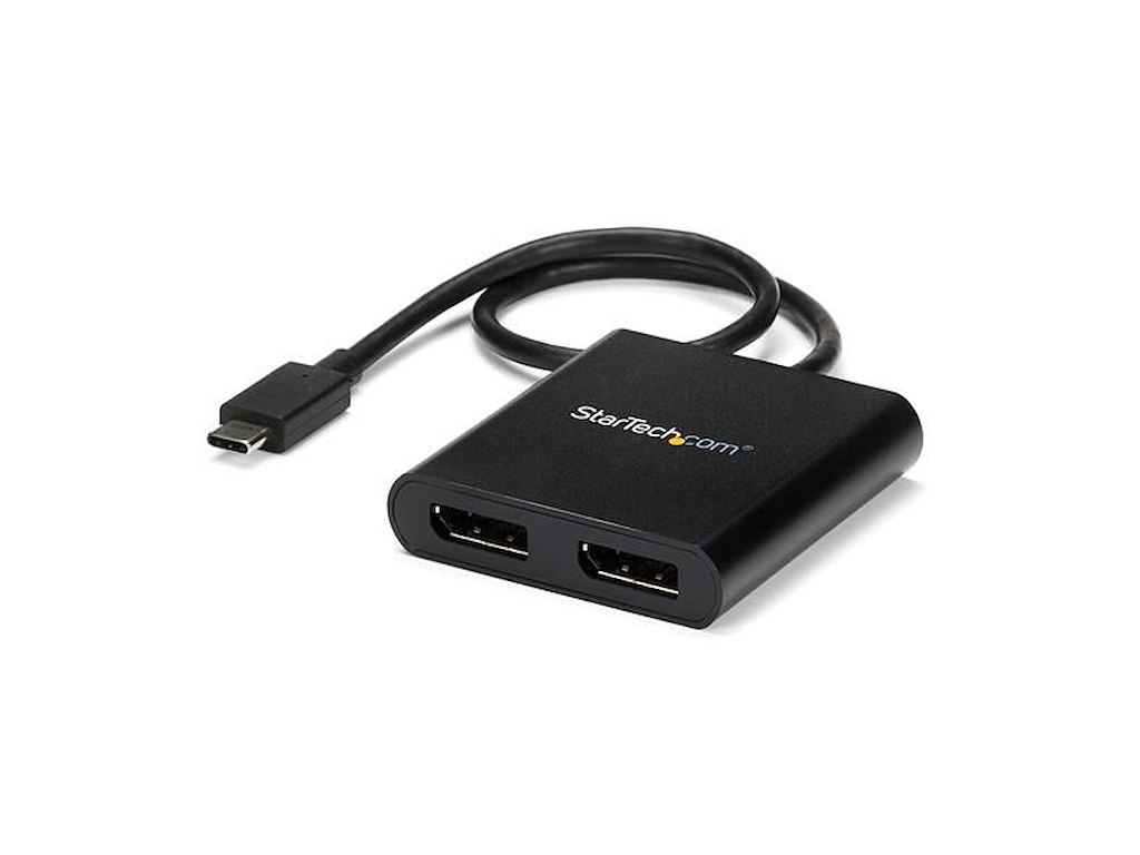 StarTech.com MSTCDP122DP USB grafisk adapter 3840 x 2160 pixel Sort