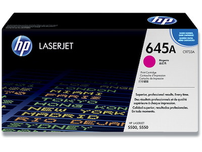 Toner, 645A, Magenta-rød, 12.000 sider, HP C9733A