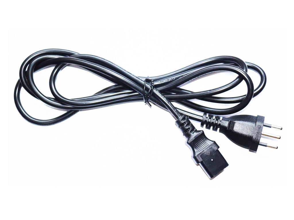 Multibrackets 8472 el-ledning Sort 2 m Strømstik type J IEC C13