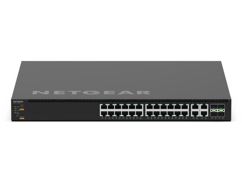 NETGEAR MSM4332 Administreret L3 Strøm over Ethernet (PoE) 1U Sort