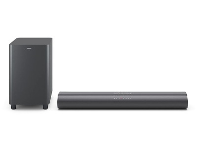 Philips TAB6100/10 SoundBar højttaler Grå 2.1 kanaler 80 W