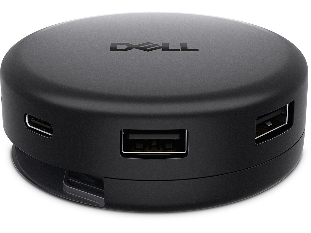 DELL DA326 Ledningsført USB 3.2 Gen 1 (3.1 Gen 1) Type-C Sort