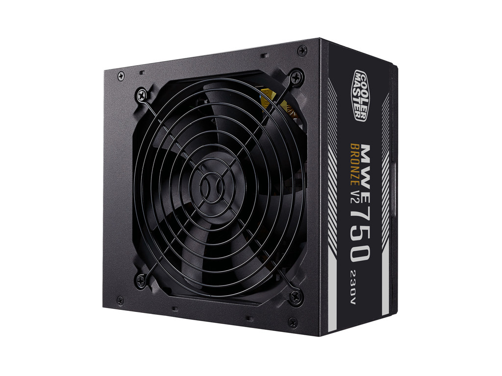 Cooler Master MWE 750 Bronze 230V V2 enhed til strømforsyning 750 W 24-pin ATX ATX Sort