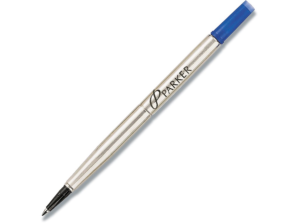 Rollerball pen refill, 0.8 mm, Blå, 1 stk, Parker Medium