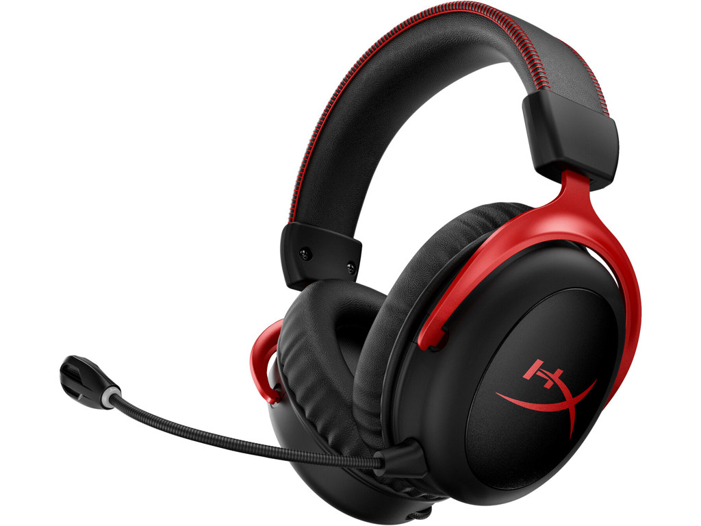 HyperX Cloud II Wireless - Gaming Headset (Black-Red)