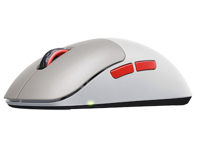 CHERRY XTRFY M8 Wireless mus Spil Højre hånd RF Wireless + USB Type-C Optisk 26000 dpi