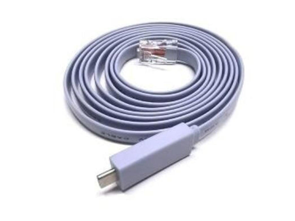 Microconnect MC-USBCETHM USB-kabel 1,8 m USB A RJ-45 Sort