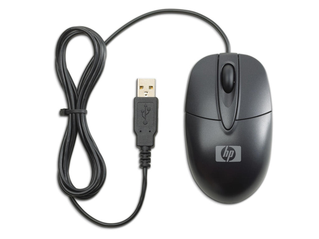 HP RH304AA mus Kontor Ambidextrous USB Type-A Optisk