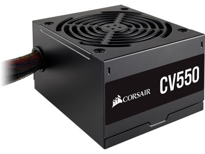 Corsair CV550 enhed til strømforsyning 550 W 20+4 pin ATX ATX Sort