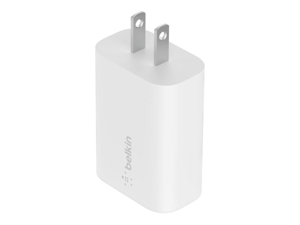 Belkin WCA004VF1MWH-B6 oplader til mobil enhed Mobiltelefon Hvid USB Hurtig opladning Indendørs