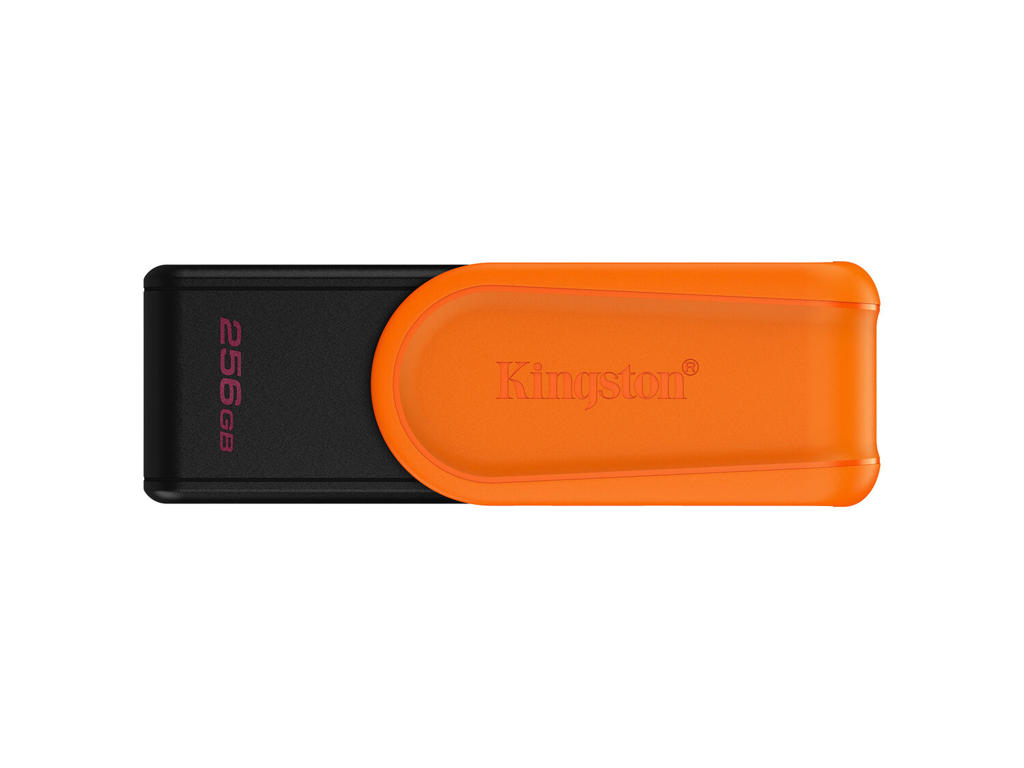 Kingston Technology DataTraveler 256 GB Portable USB 3.2 Gen 1 Exodia S (sort/orange)