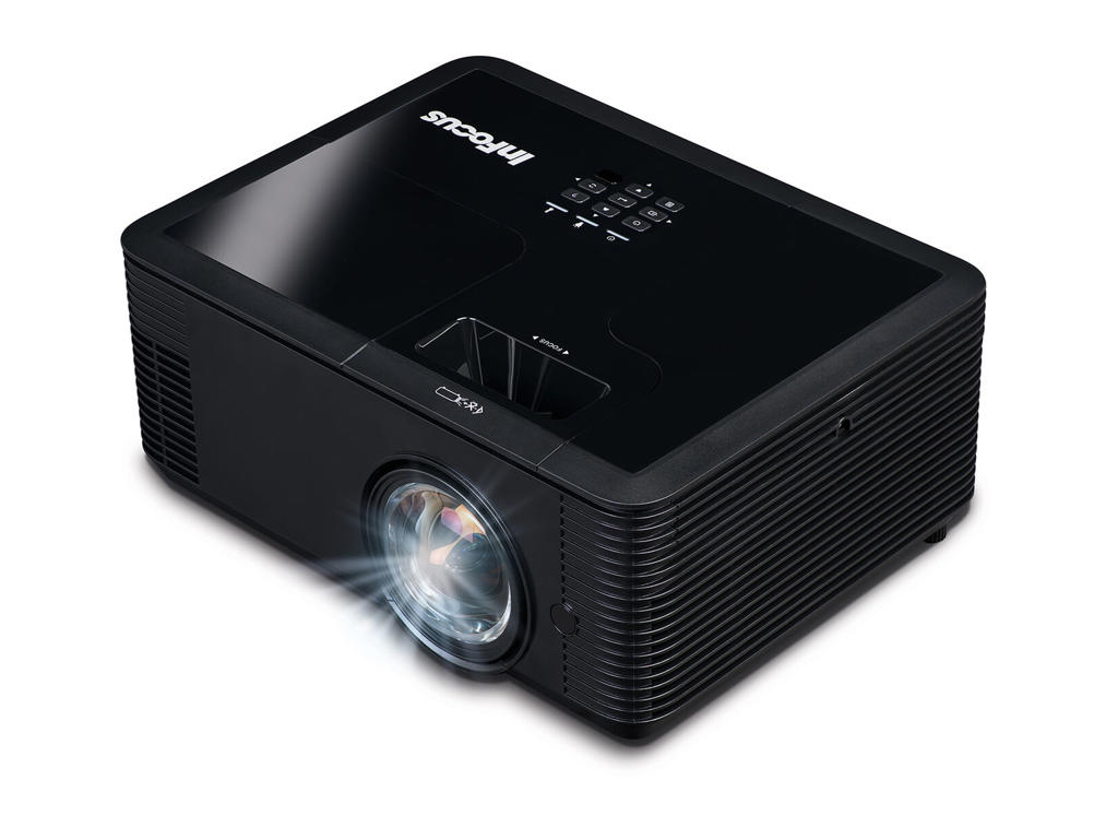 InFocus IN136ST dataprojekter Projektor med kort projiceringsafstand 4000 ANSI lumens DLP WXGA (1280x800) 3D Sort