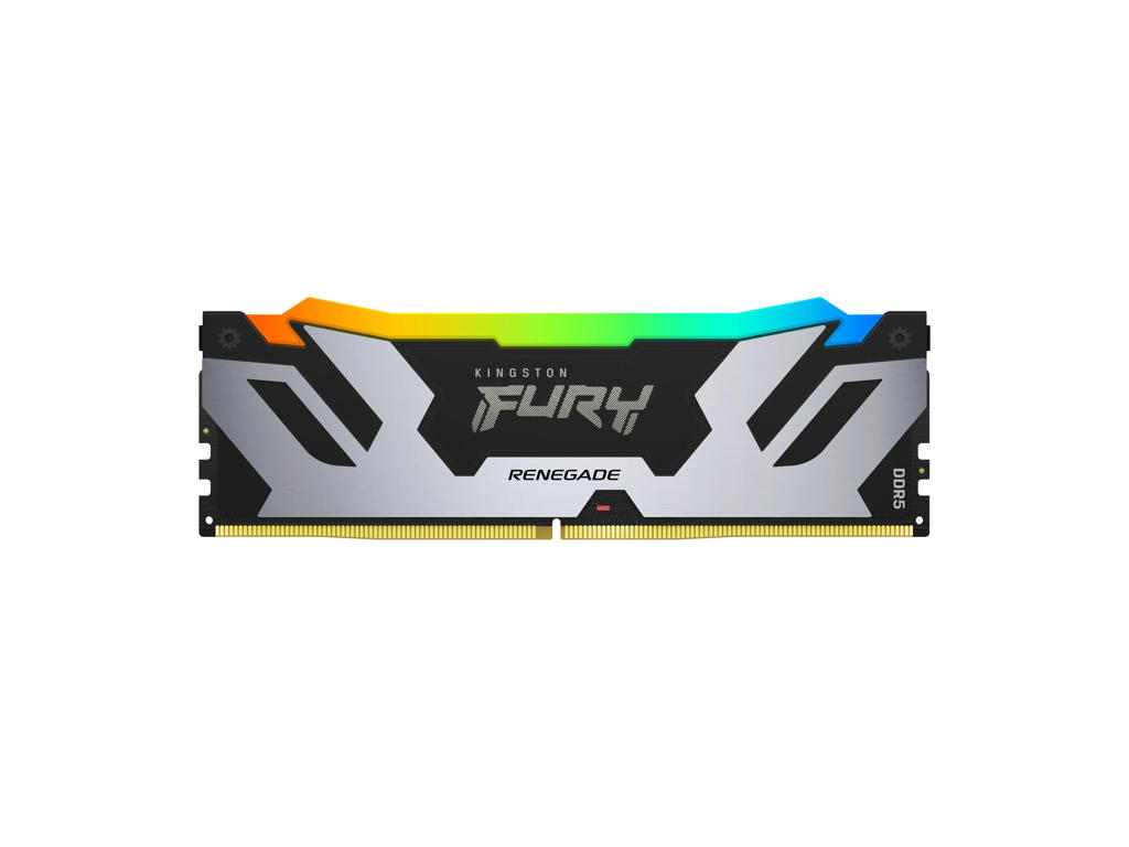 Kingston Technology FURY 24 GB 8000 MT/s DDR5 CL38 DIMM Renegade RGB, sølv