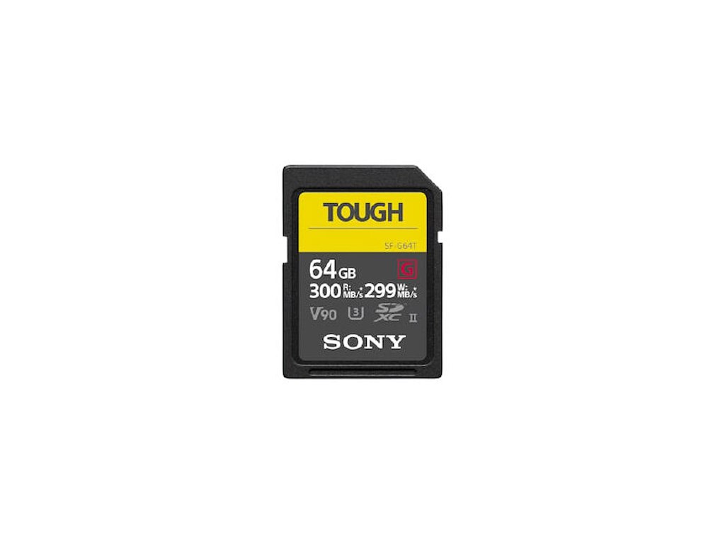 Sony SF-G64T hukommelseskort 64 GB SDXC UHS-II Klasse 10