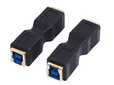 LogiLink USB 3.0 B/B USB 3.0-B Sort