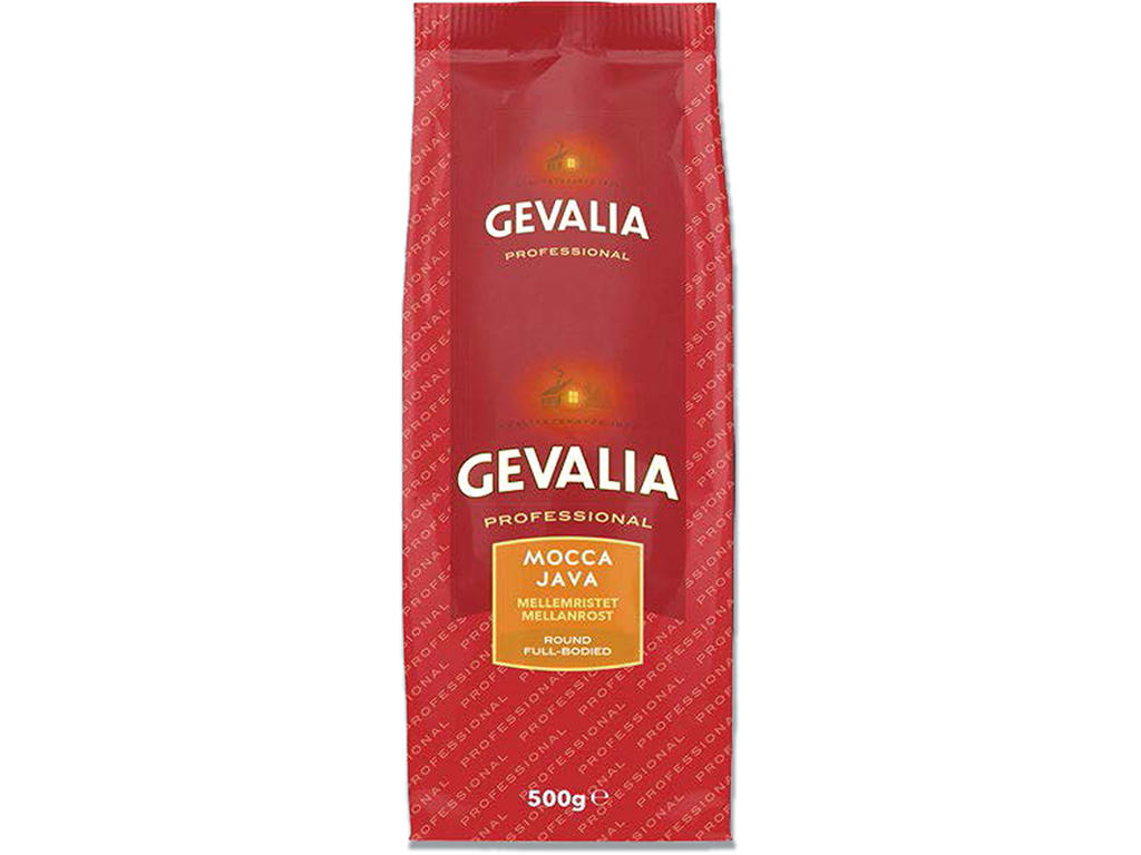 Kaffe, Filter formalet, Mellemristet, 500 g, 1 pose, Gevalia Mocca Java