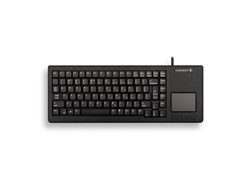 CHERRY XS Touchpad G84-5500 tastatur Kontor USB QWERTY Nordisk Sort