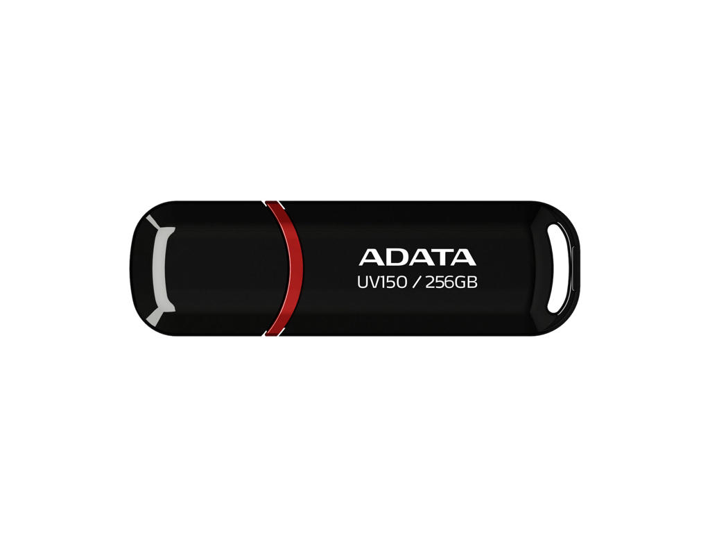 ADATA UV150 USB-nøgle 256 GB USB Type-A 3.2 Gen 1 (3.1 Gen 1) Sort