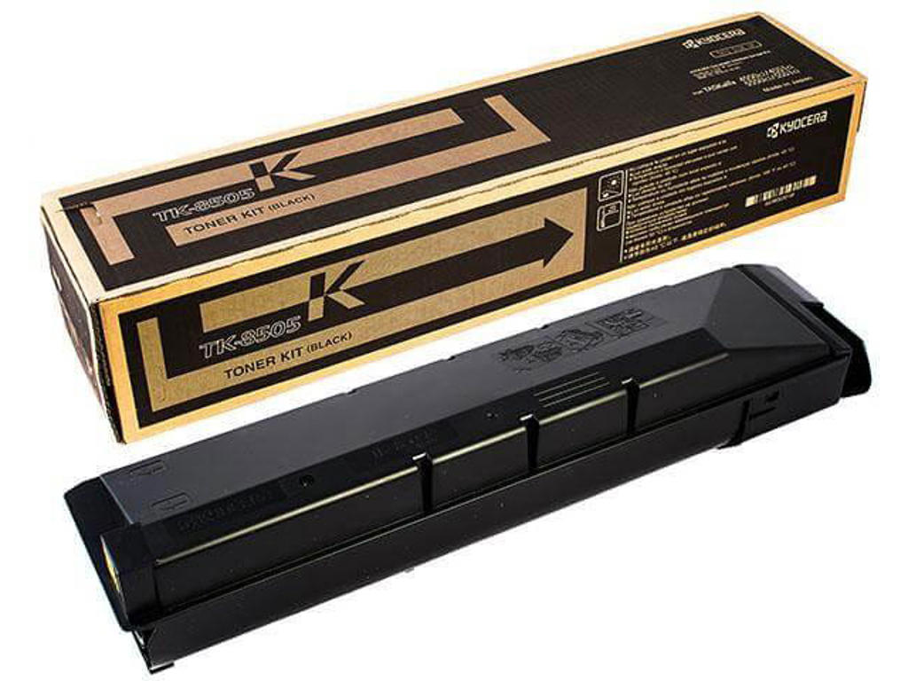 Toner, TK-8505K, Black-sort, 30.000 sider, Kyocera 