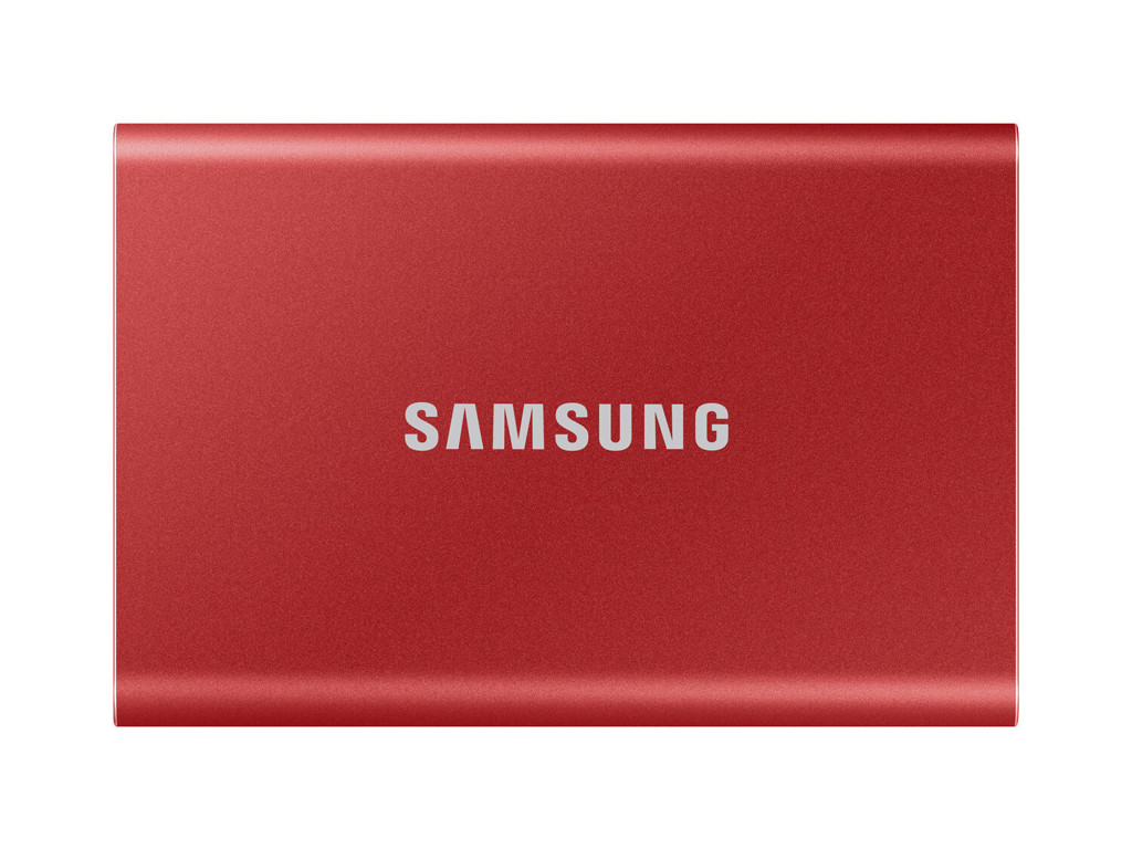 Samsung Portable SSD T7 2 TB USB Type-C 3.2 Gen 2 (3.1 Gen 2) Rød