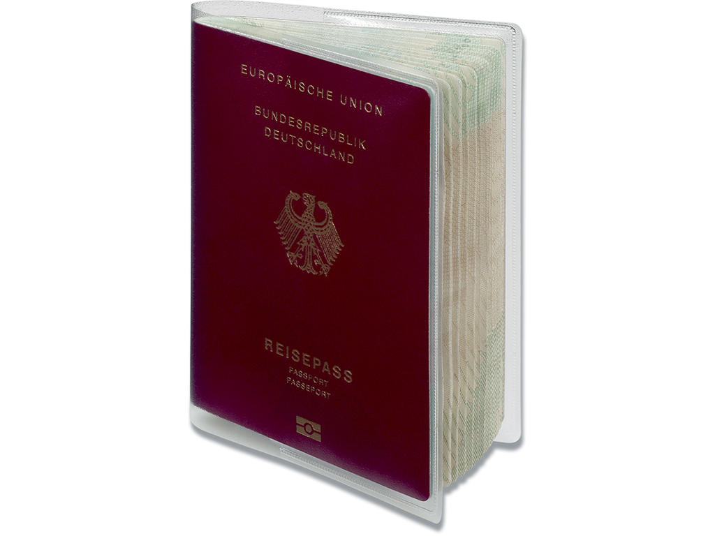 Pas lomme, plast, transparent, 1 stk