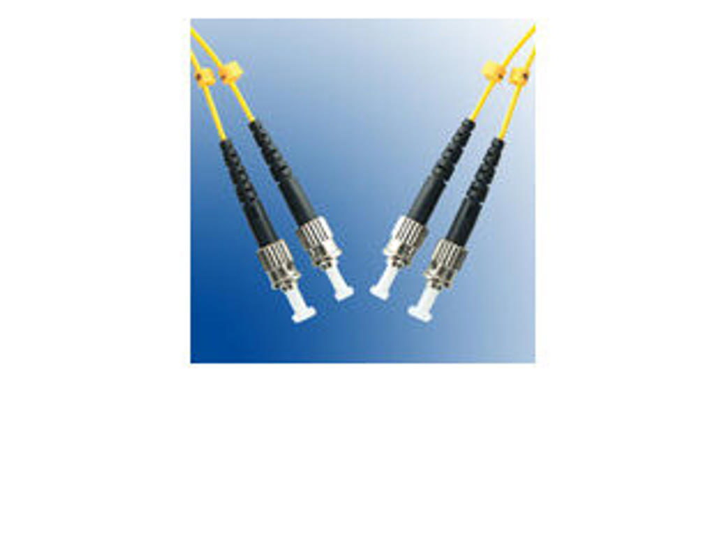 Microconnect FIB111001 InfiniBand og fiberoptisk kabel 1 m ST Gul