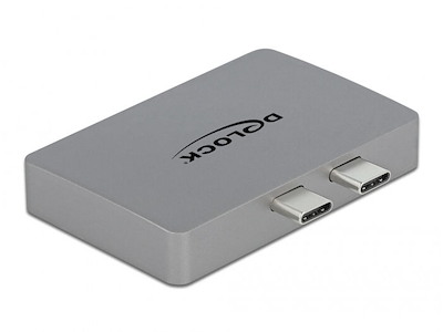 DeLOCK 64001 USB grafisk adapter 3840 x 2160 pixel Grå