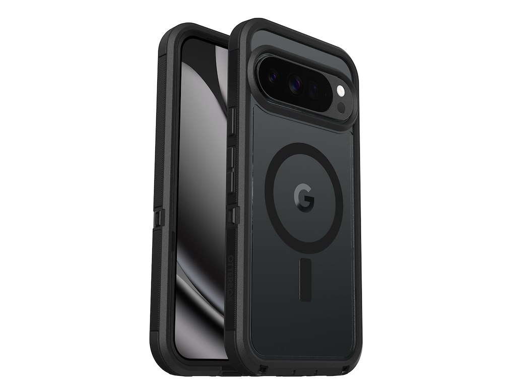 OtterBox Defender Pro XT with Magnets mobiltelefon etui 17,3 cm (6.8") Cover Sort, Transparent