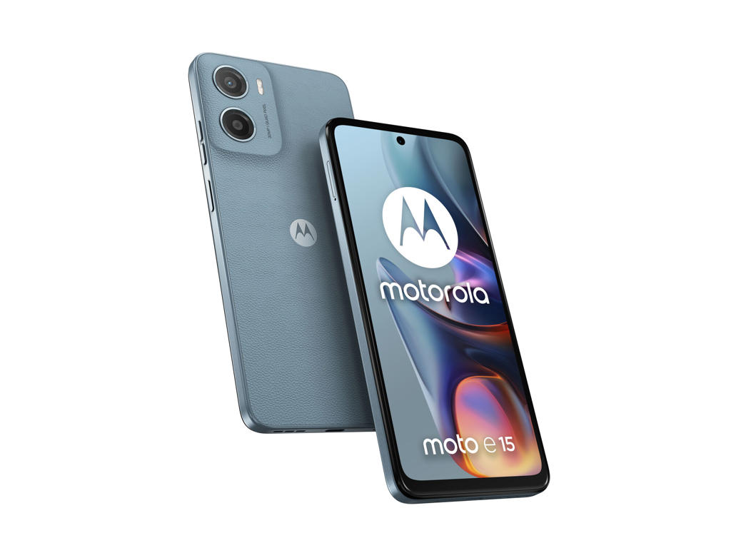Motorola moto e15 16,9 cm (6.67") Dual SIM Android 14 Go edition 4G USB Type-C 2 GB 64 GB 5200 mAh Blå