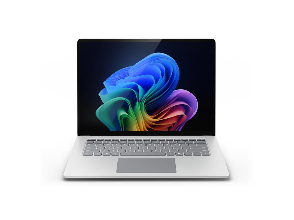 Microsoft Surface Laptop 7 Copilot+ PC Qualcomm Snapdragon 38,1 cm (15") Berøringsskærm 16 GB LPDDR5x-SDRAM 512 GB SSD Wi-Fi 7 (802.11be) Windows 11 Pro Platin