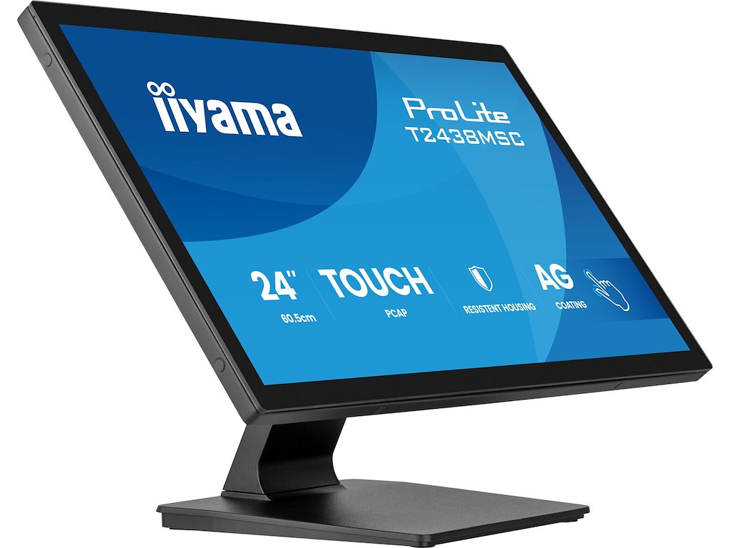 iiyama ProLite T2438MSC-B2 computerskærm 60,5 cm (23.8") 1920 x 1080 pixel Fuld HD Berøringsskærm