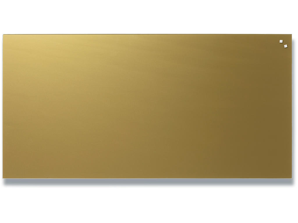 Stænkplade, Magnetisk, 100x50 cm, Guld, Naga Splashback