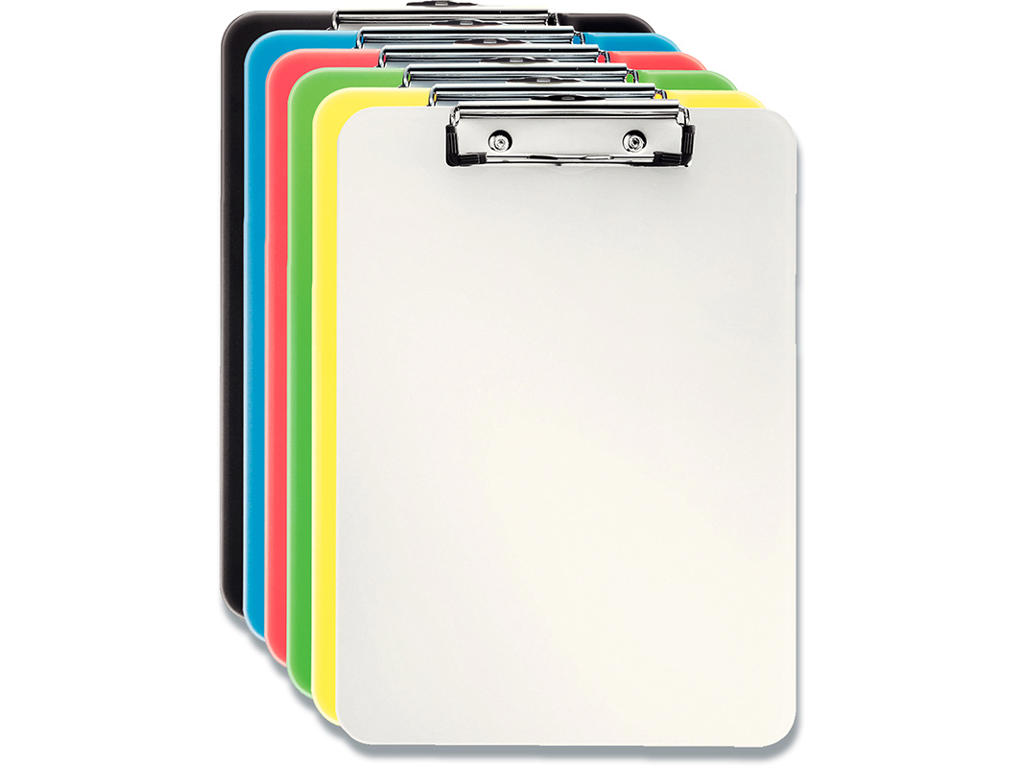 Clipboard, Assorteret farve, Uden forside, A4, Esselte VIVIDA