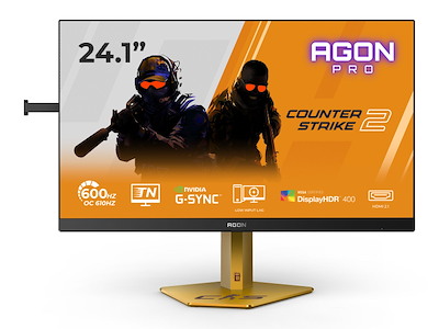 AOC AGON PRO CS24A computerskærm 61,2 cm (24.1") 1920 x 1080 pixel Fuld HD LED Sort